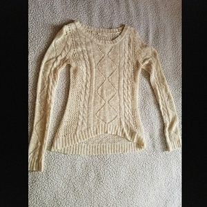 Comfortable cream sweater